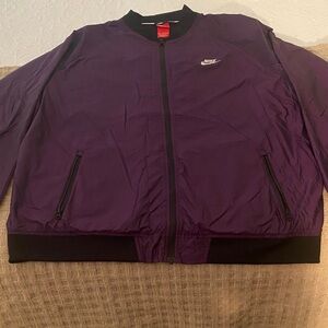 Nike Men's Deep Purple Bomber Jacket